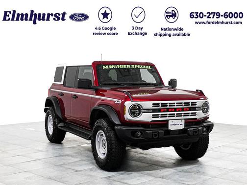 Ruby Red 2026 Ford Bronco Heritage Edition