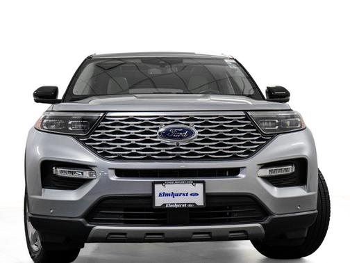 Iconic Silver Metallic 2020 Ford Explorer Platinum