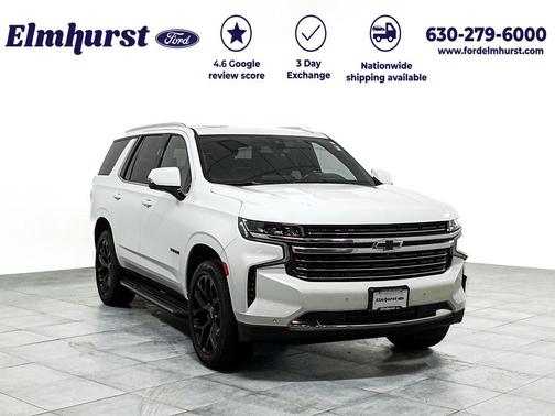 Summit White 2022 Chevrolet Tahoe LT