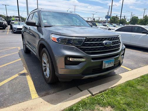 Carbonized Gray Metallic 2023 Ford Explorer XLT