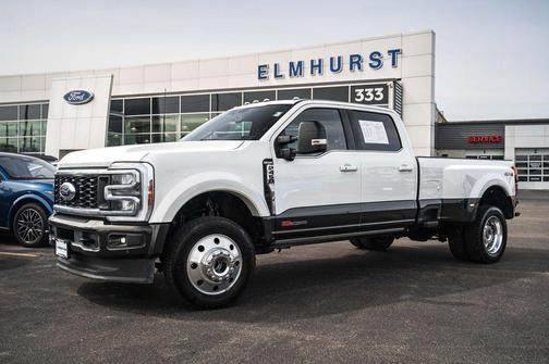Star White Metallic Tri-Coat 2025 Ford F-450 King Ranch