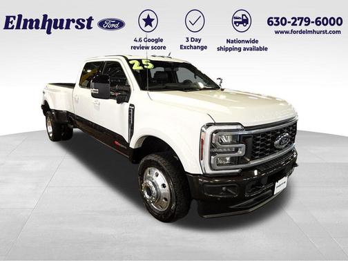 Star White Metallic Tri-Coat 2025 Ford F-450 King Ranch