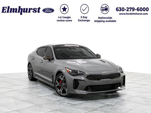 Ceramic Silver 2023 Kia Stinger GT2