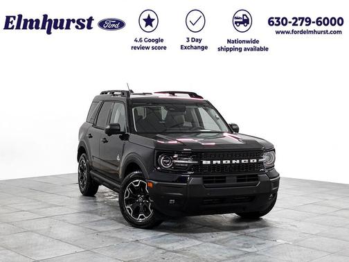 Shadow Black 2025 Ford Bronco Sport Outer Banks