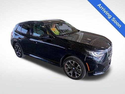 Black Sapphire Metallic 2025 BMW X3 30 xDrive