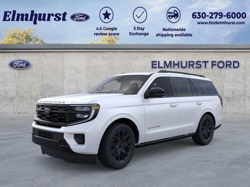 White 2026 Ford Expedition Platinum