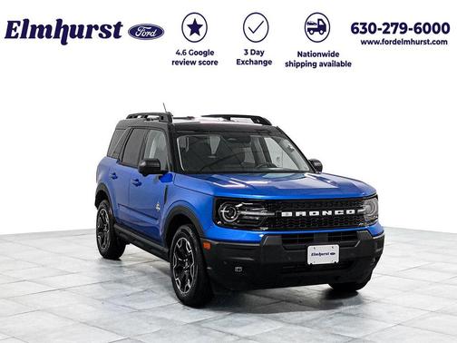 Blue Metallic 2025 Ford Bronco Sport Outer Banks