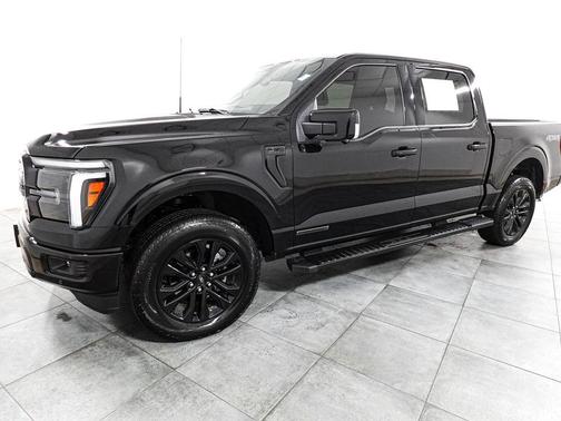 Agate Black Metallic 2025 Ford F-150 Lariat