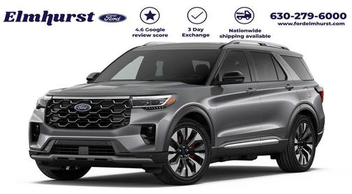 Carbonized Gray Metallic 2026 Ford Explorer Platinum