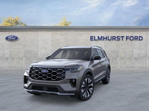Carbonized Gray Metallic 2026 Ford Explorer Platinum