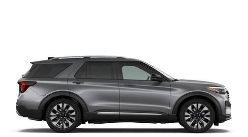 Carbonized Gray Metallic 2026 Ford Explorer Platinum