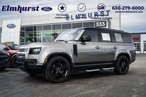 Eiger Gray Metallic 2024 Land Rover Defender 130 P400 X-Dynamic SE
