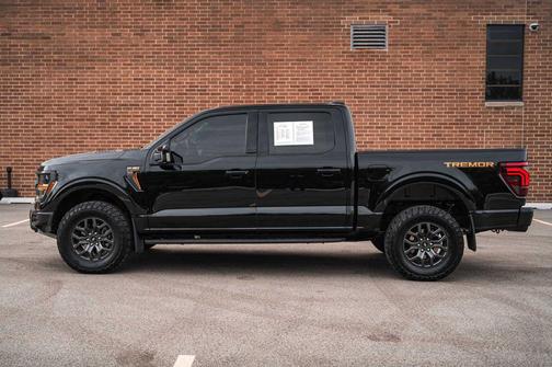 Agate Black Metallic 2025 Ford F-150 Tremor