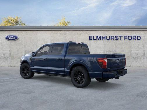 Antimatter Blue Metallic 2025 Ford F-150 Platinum