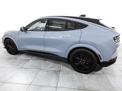 Glacier Gray Metallic TriCoat 2025 Ford Mustang Mach-E GT