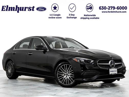 Black 2024 Mercedes-Benz C-Class C 300 4MATIC