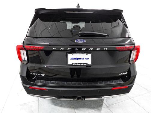 Agate Black Metallic 2025 Ford Explorer Active