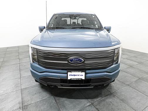 Azure Gray Metallic Tri-Coat 2023 Ford F-150 Lightning LARIAT