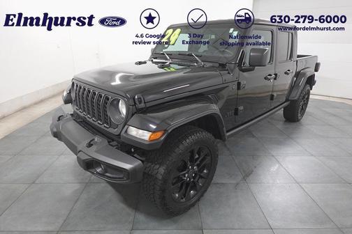 Black Clearcoat 2024 Jeep Gladiator Nighthawk