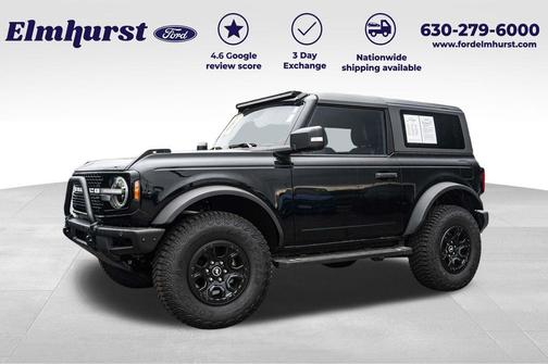Shadow Black 2022 Ford Bronco Wildtrak