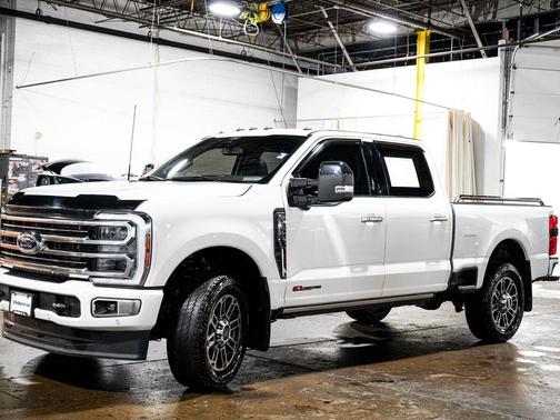 Star White Metallic Tri-Coat 2024 Ford F-350 Limited