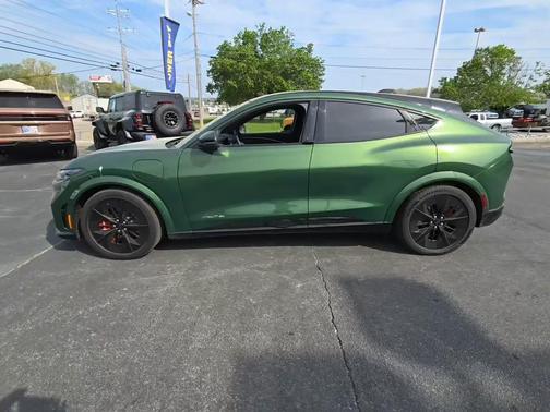 Eruption Green Metallic 2025 Ford Mustang Mach-E GT