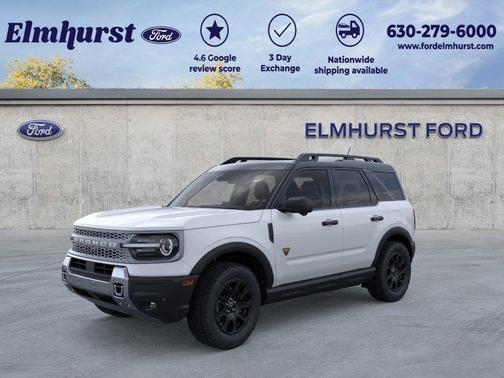 Oxford White 2026 Ford Bronco Sport Badlands