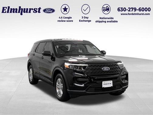 Black Metallic 2022 Ford Explorer Base