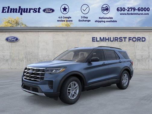 Agate Black Metallic 2026 Ford Explorer Active
