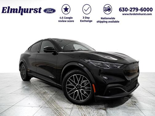 Shadow Black 2025 Ford Mustang Mach-E Premium