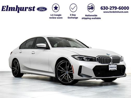 White Metallic 2023 BMW 330 xDrive