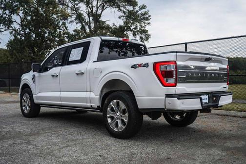 Star White Metallic Tri-Coat 2023 Ford F-150 Platinum