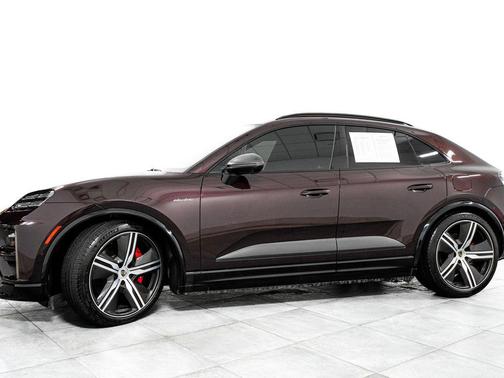 Copper Ruby Metallic 2024 Porsche Macan Macan Electric Turbo