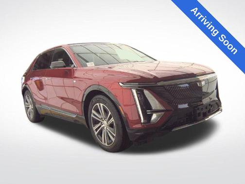 Radiant Red Tintcoat 2024 Cadillac LYRIQ Luxury