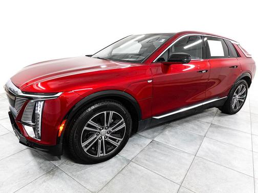 Radiant Red Tintcoat 2024 Cadillac LYRIQ Luxury