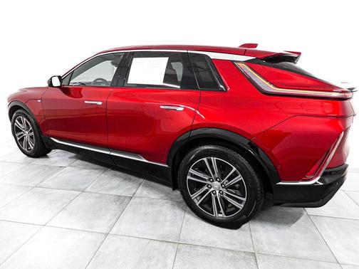 Radiant Red Tintcoat 2024 Cadillac LYRIQ Luxury