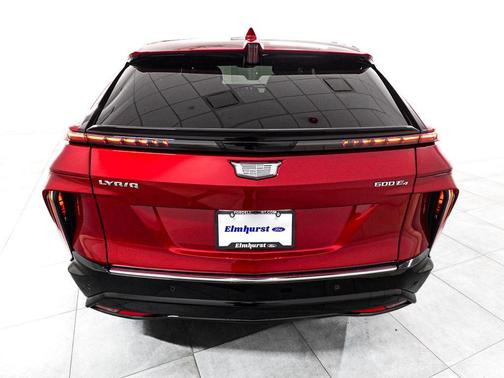 Radiant Red Tintcoat 2024 Cadillac LYRIQ Luxury