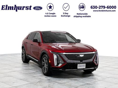 Radiant Red Tintcoat 2024 Cadillac LYRIQ Luxury
