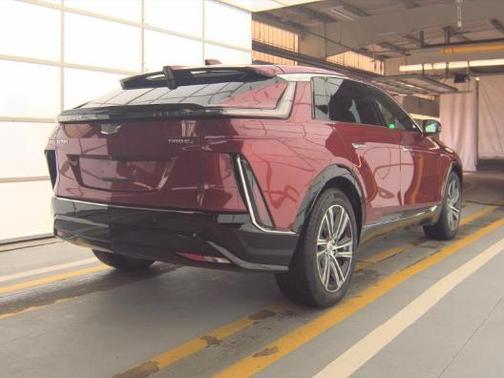 Radiant Red Tintcoat 2024 Cadillac LYRIQ Luxury