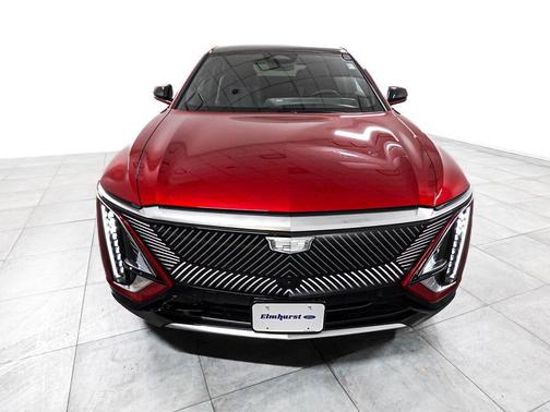 Radiant Red Tintcoat 2024 Cadillac LYRIQ Luxury