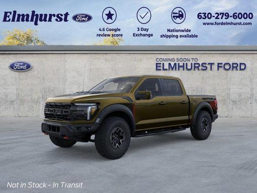 Shelter Green 2026 Ford F-150 Raptor