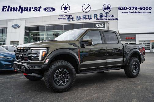 Shelter Green 2026 Ford F-150 Raptor