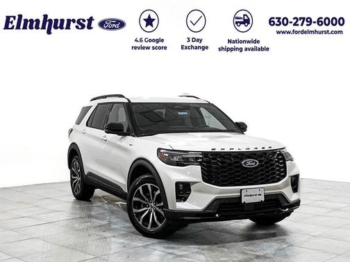 White 2026 Ford Explorer ST-Line