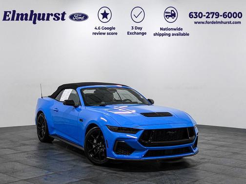 Grabber Blue Metallic 2025 Ford Mustang GT Premium