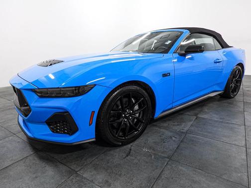 Grabber Blue Metallic 2025 Ford Mustang GT Premium