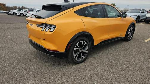 Cyber Orange Metallic Tricoat 2022 Ford Mustang Mach-E Premium