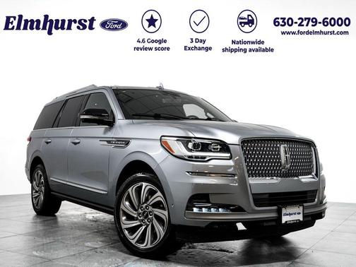 Silver Radiance Metallic Clearcoat 2023 Lincoln Navigator Reserve
