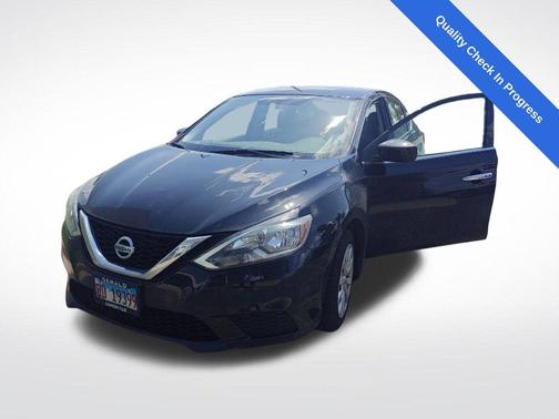 Super Black 2017 Nissan Sentra SV