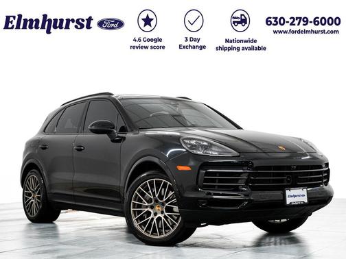 Black 2023 Porsche Cayenne Platinum Edition