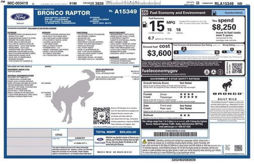 2024 Ford Bronco Raptor